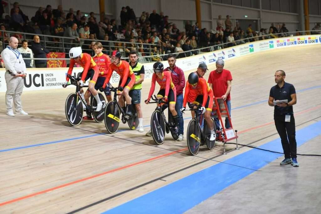 Une semaine de haut niveau pour le Tarbes Cycliste : Championnat de France Avenir Piste